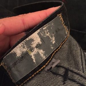 Paper denim & cloth jeans!